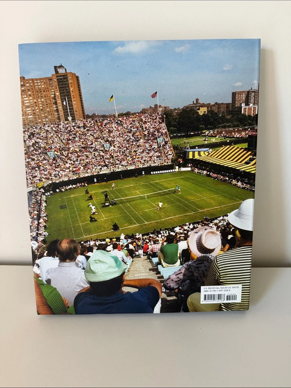 US Open 50 Years of Championship Tennis Hardcover - Multi-Color